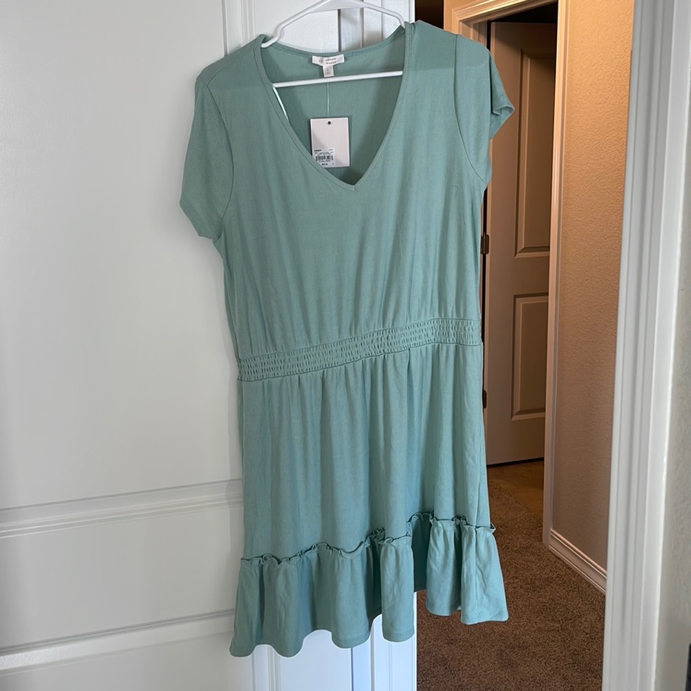 Lauren Conrad green dress